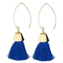 Pendientes etnicos borla PE580IN